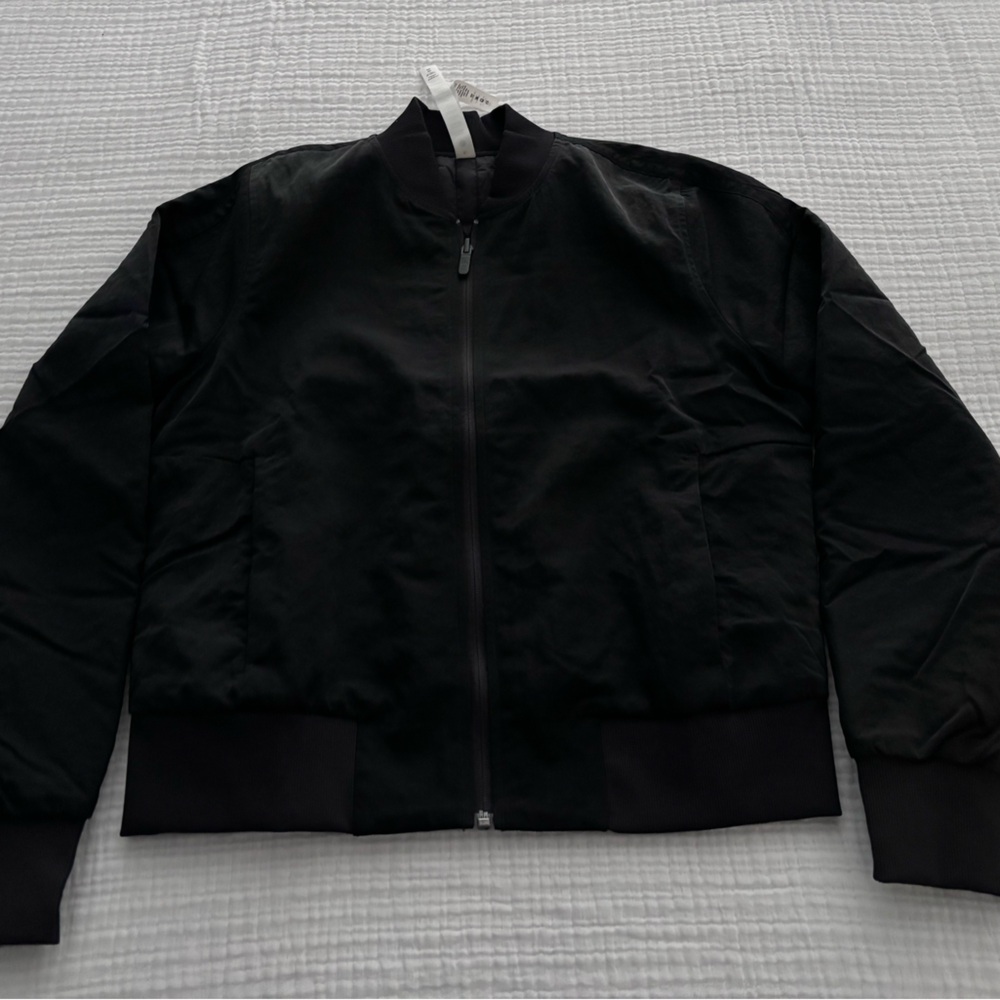 lululemon athletica Black Bomber Jacket